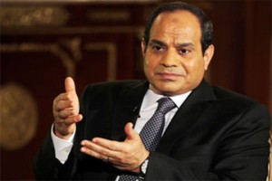 الرئيس المصرى عبد الفتاح السيسى 
