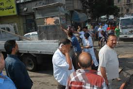 فع كافة الإشغالات بالشوارع