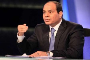 الرئيس المصري عبد الفتاح السيسي