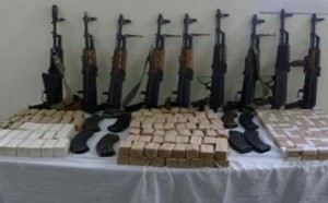 ضبط 57 قطعة سلاح نارى و 43 قضية مخدرات111