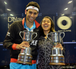 Egypt’s El-Shorbagy and Malaysia’s Nicol David