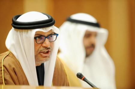أنور قرقاش وزير الدولة الإماراتي للشؤون الخارجية