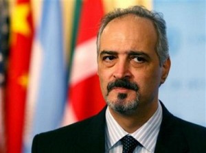 المندوب السوري لدى الأمم المتحدة بشار الجعفري