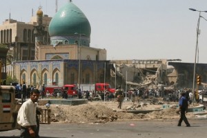 تفجير عبوة ناسفة بالقرب من مسجد للطائفة الشيعية في بغداد