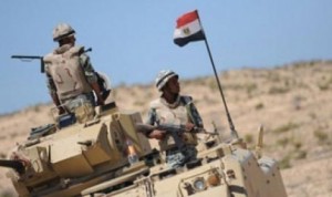حملة أمنية لقوات الجيش جنوب رفح
