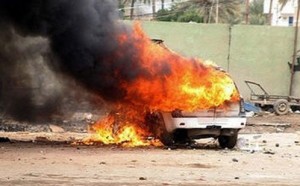 انفجار سيارة