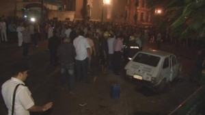 انفجار عبوة ناسفة بجوار نادي قضاة بمصر بمحافظة الفيوم
