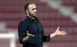 جمال بلماضي مدرب منتخب قطر لكرة القدم 