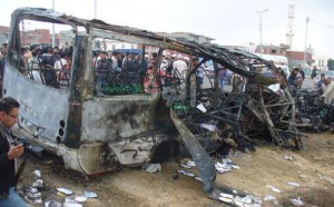 مصر تفحم 16 طالبا في حادث البحيرة
