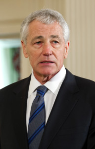 وزير الدفاع الأمريكي، تشاك هاغل