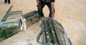 sa1ضبط صاروخ مضاد للطائرات في حملة أمنية في وادي فيران