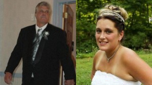 القاتل مع زوجته ام الضحية