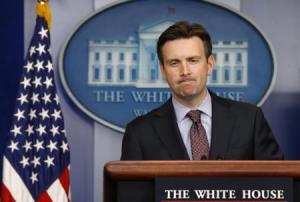 جوش ارنست المتحدث باسم البيت الابيض في واشنطن 