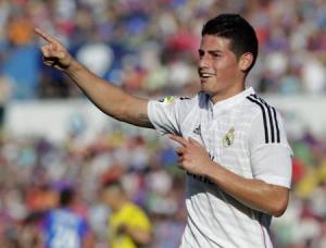 جيمس رودريجيز لاعب ريال مدريد 