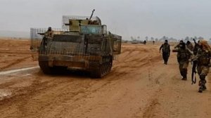 مقاتلو تنظيم "الدولة الإسلامية" خلال معارك الأنبار الأخيرة