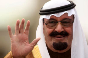 King Abdullah of Saudi Arabia