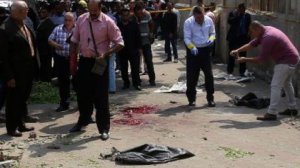 المباحث الجنائية في موقع تفجير