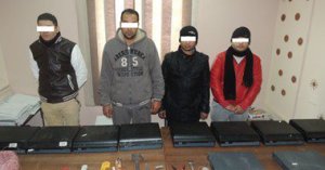 سرقة الروترات الخاصة بماكينات الصراف