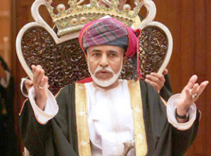  Omani Leader Sultan Qaboos bin Said seen here in Muscat 