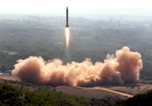 The Ghauri Ballistic Missile has a range of 1,300 kilometres