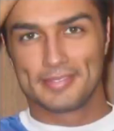 Farzan Athari, a Swedish-Iranian male model serving time for possession of cocaine with intent to promote.