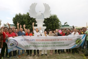 Establishment of HWPL Day – Unveiling Ceremony of Peace Monument in Mindanao