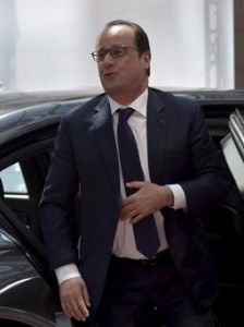 الرئيس الفرنسي فرانسوا اولوند 