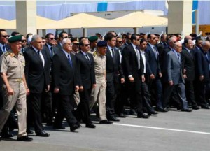 شيعت جنازة النائب العام المصري المستشار هشام بركات، من مسجد المشير طنطاوي