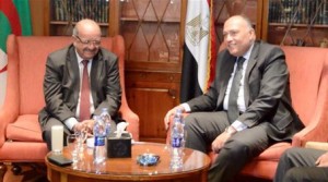 وزير خارجية مصر يلتقي وزير الشؤون المغاربية بالجزائر