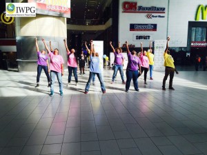 IPYG members' flashmob perfomance