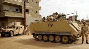 قوات من الجيش المصرى