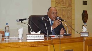 وزير خارجية مصر سامح شكري