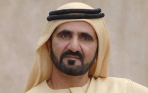  الشيخ محمد بن راشد آل مكتوم، نائب رئيس دولة الإمارات العربية المتحدة 